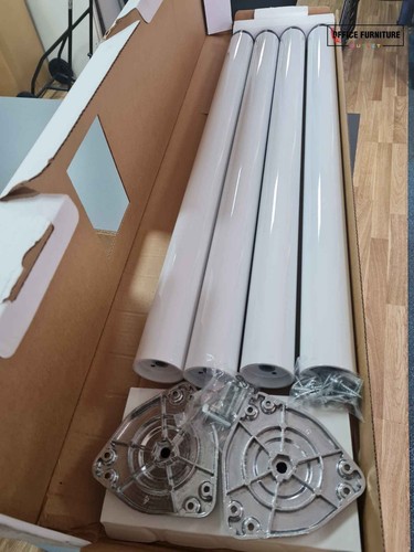 Adjustable steel table legs - adjustable,