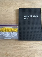 Letter Message Menu Pin Board