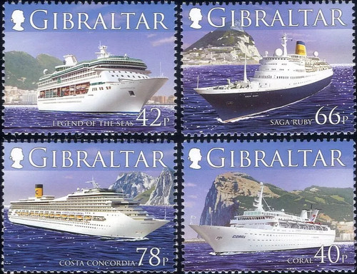 Gibraltar 2006 cruise ships - gibraltar,