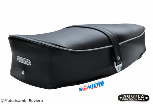 Black saddle with - \\,