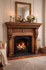 19th Century Carved Wooden Oak
