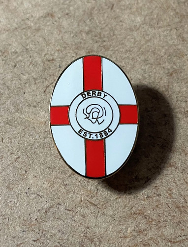 Derby county enamel football - enamel,