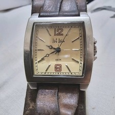 Rare Vintage Fat Face Watch FF18782 100m Water Resistant New Battery Installed