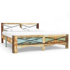 Bed Frame Solid Reclaimed Wood