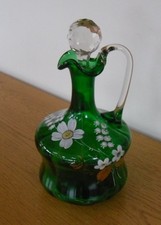 Victorian Bristol Green Glass