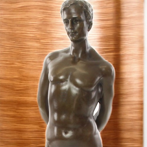 Vintage bronze sculpture - vintage,