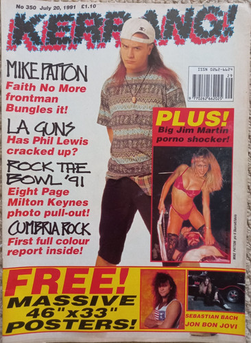 Kerrang 350 july 1991 jon - 1991,,