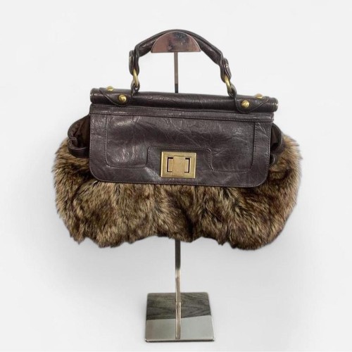 Jane norman brown - faux, leather