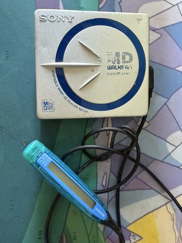 Sony minidisc player - ., working