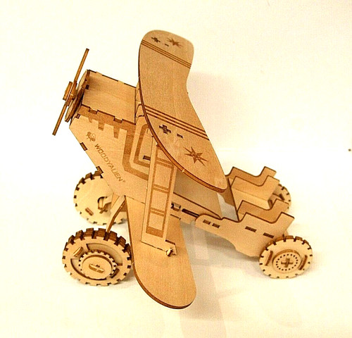 Wooden plane model - kit,