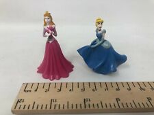 Disney Princess Characters Cinderella & Sleeping Beauty Cake Toppers approx 6cm