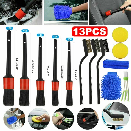 13pcs car detailing - detailing, brush