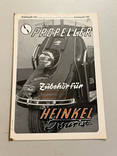 1960s heinkel tourist scooter - tourist,