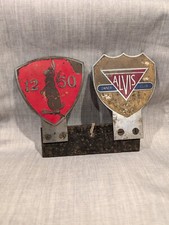 ALVIS 1250 OWNERS CLUB VINTAGE CLASSIC MOTOR CAR BADGE EMBLEM INSIGNIA
