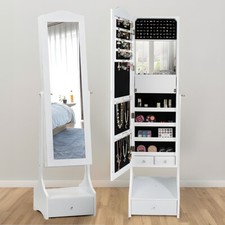 LED Floor Mirror Jewelry