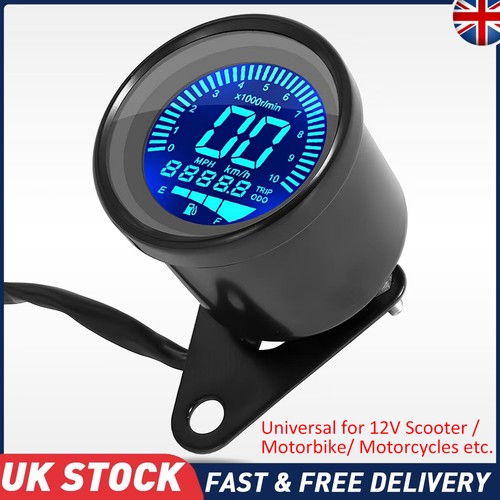 Black lcd digital 12v - black,
