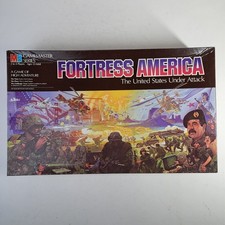 Vintage Fortress America Milton Bradley Game Master Series 1987 COMPLETE