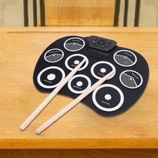 Roll Up Drum Pad Soft Silicone