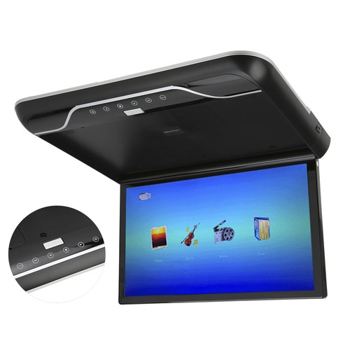 Black 19in car roofmount lcd - 19in,