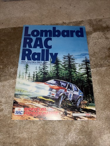 Lombard rac rally 23 - lombard, 19-23