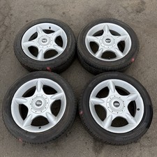GENUINE MINI COOPER ONE - 16" SPIDER SPOKE ALLOY WHEELS & TYRES - 1512348