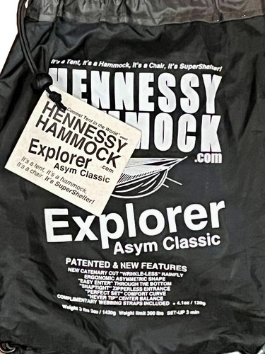 Hennessy hammock explorer - hennessy, asym