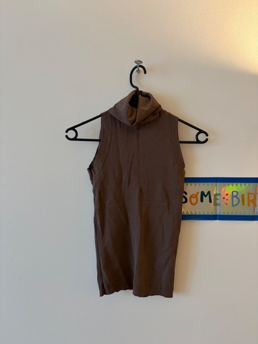 Zara turtleneck sleeveless - turtleneck, xs