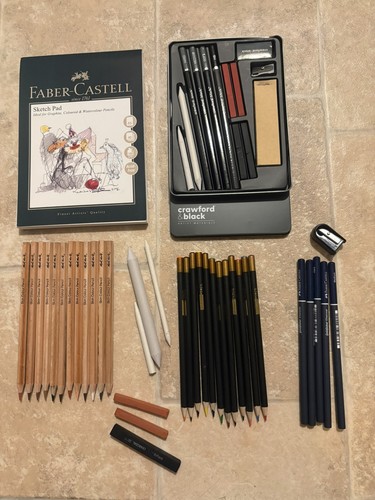Lot art artist materials - artist,