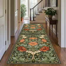William Morris Poppy Runner