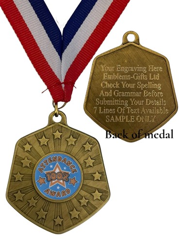 100 attendance star - attendance, award