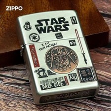 New zippo oil lighter star - new,