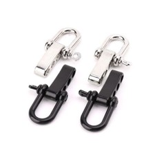 Alloy Shackle Adjustable D Shaped Buckle Umbrella Rope Bracelet Accessory