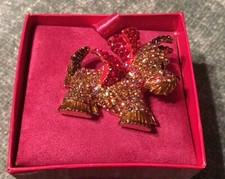 A Rare Vintage Butler And Wilson Scottie Dog Brooch