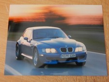 BMW M COUPE 9½" x 7" Press Photo (1997) Frontal