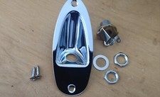 Metal 1/4" Boat Jack Plate for Fender Stratocaster Strat Style Guitar Parts