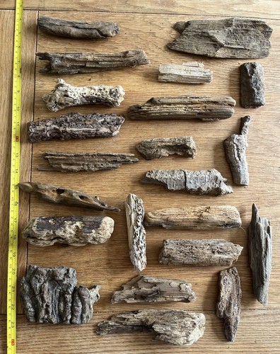 Driftwood pieces weathered - 22,