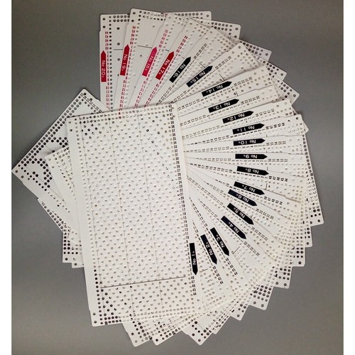 Pcs pre punch cards - pcs,
