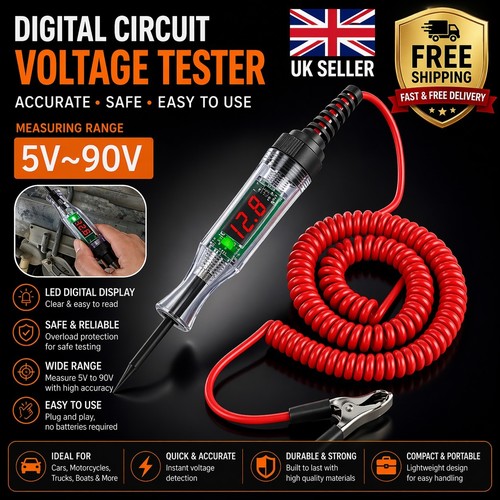 12v 24v car - 6v, tester