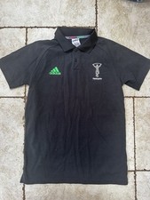 Harlequins Rugby Union Shirt Polo Adidas Training 2018/2019 Size small