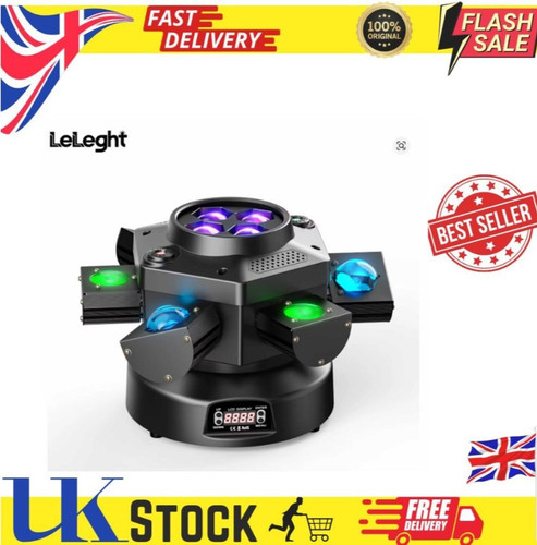 200w rgbw arms rotate - rgbw, 4-in-1