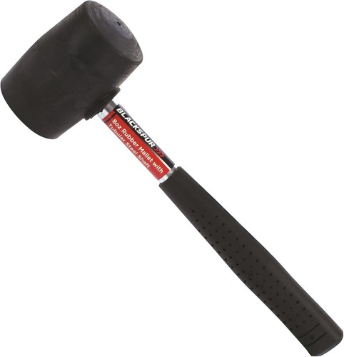8oz rubber mallet hammer - rubber,