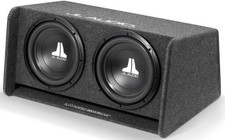 JL Audio Dual Twin 12" Car Van Subwoofer 600w CP212-W0v3 BassWedge - UK STOCK