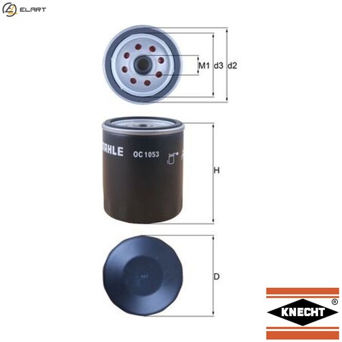 Oil filter 1053 for vw - filter,
