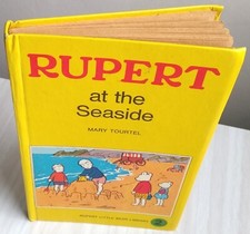 Rupert at the Seaside Woolworths Little Bear Library Book 2 Mary Tourtel vintage