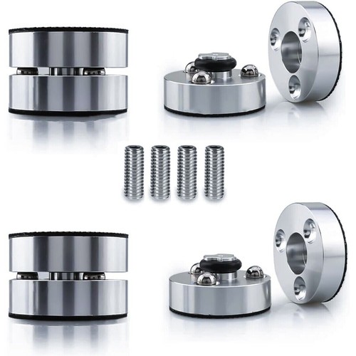 4pcs aluminum hifi speaker - hifi,