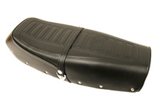 Honda CB400F Complete New Seat With Strap 1975 1976 1977 Metal Base -- UP-02