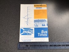 Northern Scottish Bus Group Timetable Deeside Area Issued March 1987
