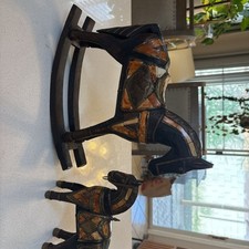 Vintage Hand Carved Wooden