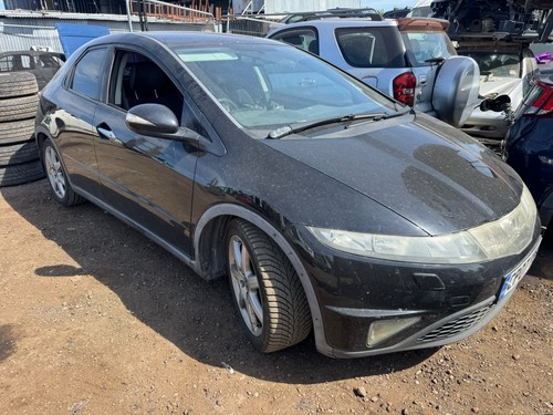 Honda civic 2007 black - civic,