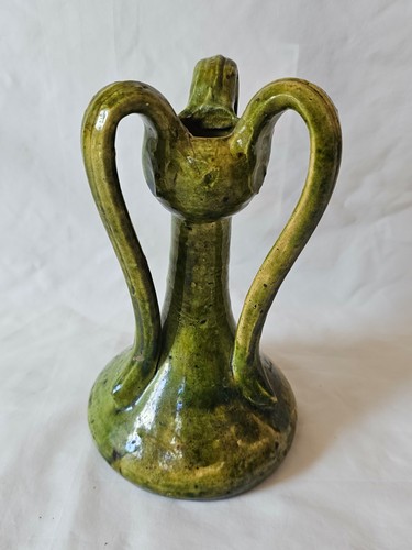 Belgian art pottery vase - belgian,